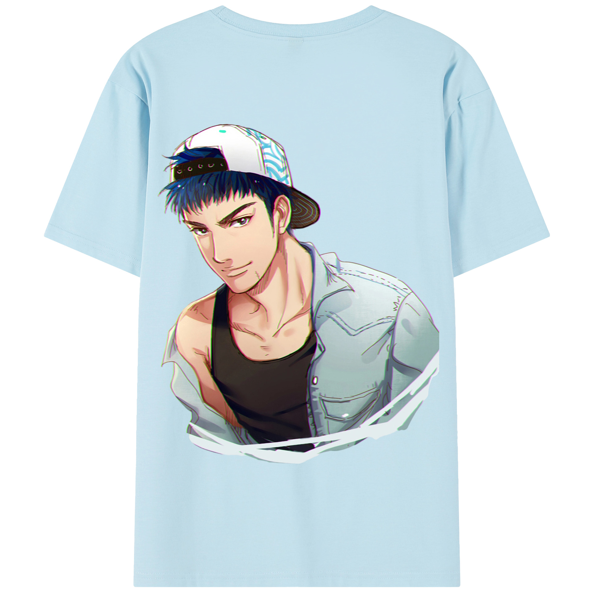 （画像用） SLAM DUNK／スラムダンク 綿100％半袖Tシャツ（背面プリント）